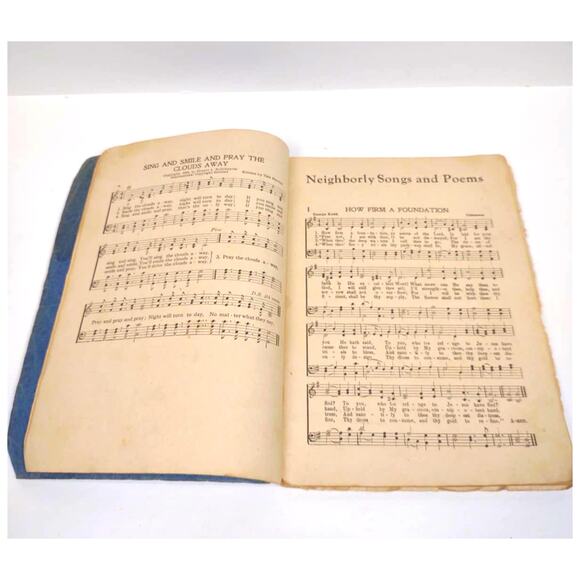 Neighborly Songs and Poems by Homer Rodeheaver 1932 Ante Fermen Compiled  PB - Picture 8 of 9